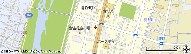 温野菜 倉吉店周辺の地図