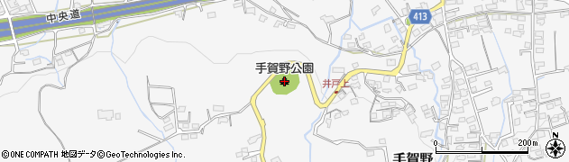 手賀野公園周辺の地図