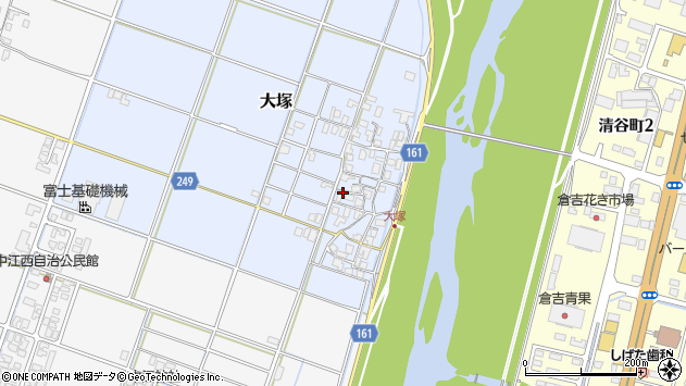 〒682-0011 鳥取県倉吉市大塚の地図