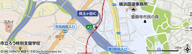 神奈川県横浜市保土ケ谷区岡沢町74周辺の地図