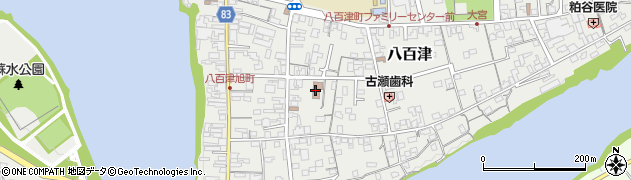 八百津郵便局周辺の地図