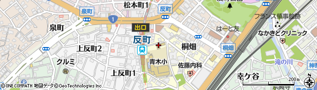 日本キリスト教団神奈川教会周辺の地図