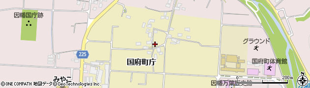 鳥取県鳥取市国府町庁周辺の地図