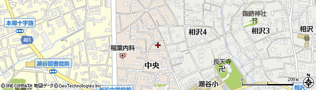 神奈川県横浜市瀬谷区中央25周辺の地図