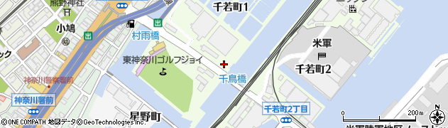 神奈川県横浜市神奈川区千若町周辺の地図
