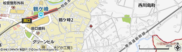 神奈川県横浜市旭区西川島町48周辺の地図