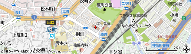 東神奈川高齢者ショートステイセンター若草周辺の地図