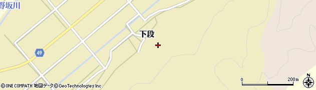 鳥取県鳥取市下段498周辺の地図