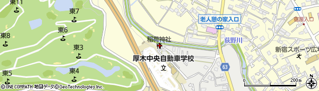 神奈川県厚木市及川1296周辺の地図