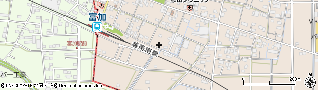 岐阜県加茂郡富加町羽生1514周辺の地図