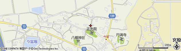千葉県市原市今富669周辺の地図