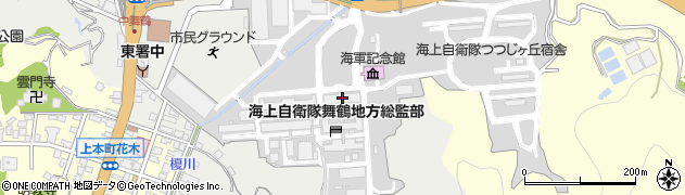 自衛隊京都地方協力本部舞鶴地域事務所周辺の地図