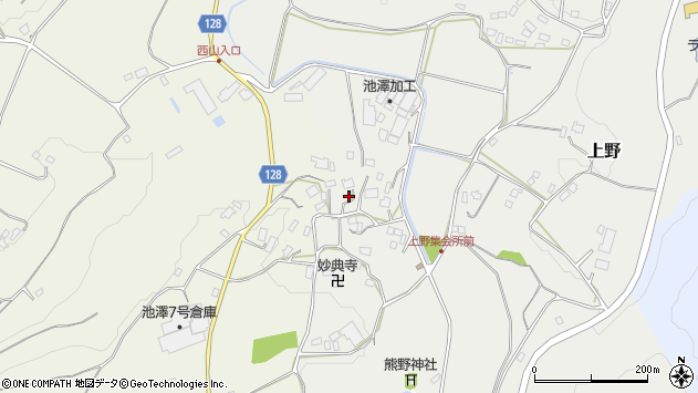 〒297-0201 千葉県長生郡長柄町上野の地図