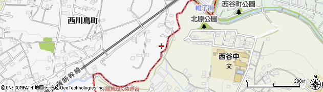 神奈川県横浜市旭区西川島町105周辺の地図