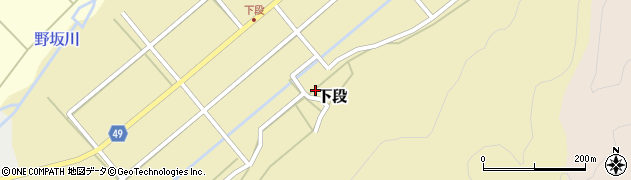 鳥取県鳥取市下段501周辺の地図