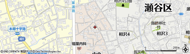神奈川県横浜市瀬谷区中央29周辺の地図