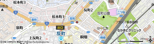 横浜信用金庫反町支店周辺の地図