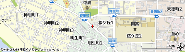 寿町周辺の地図