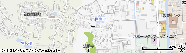 島根県松江市黒田町372周辺の地図