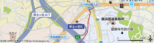神奈川県横浜市保土ケ谷区岡沢町105周辺の地図