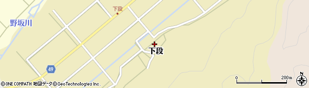 鳥取県鳥取市下段502周辺の地図