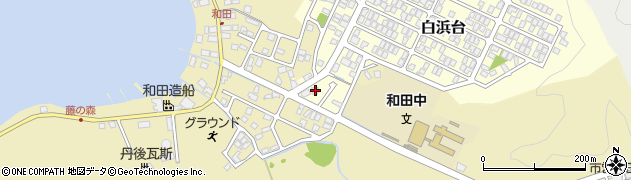 京都府舞鶴市白浜台646周辺の地図