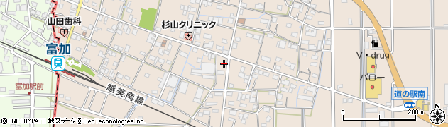 岐阜県加茂郡富加町羽生1853周辺の地図