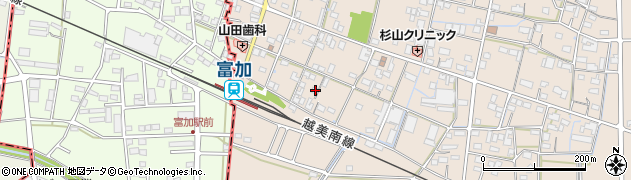 岐阜県加茂郡富加町羽生1512周辺の地図
