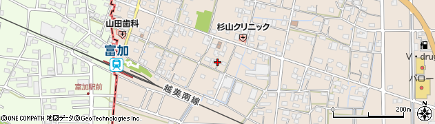 岐阜県加茂郡富加町羽生1518周辺の地図