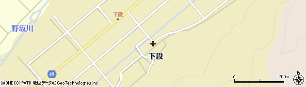 鳥取県鳥取市下段2周辺の地図