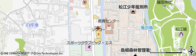 島根県松江市黒田町432周辺の地図