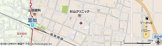 岐阜県加茂郡富加町羽生1544周辺の地図
