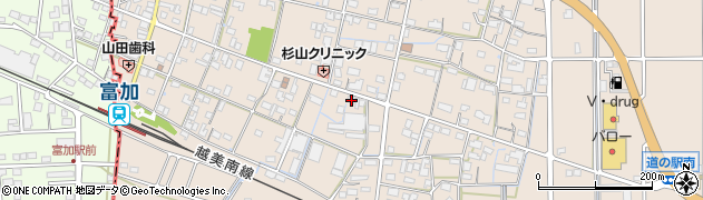 岐阜県加茂郡富加町羽生1547周辺の地図