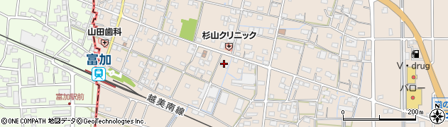 岐阜県加茂郡富加町羽生1529周辺の地図