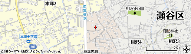 神奈川県横浜市瀬谷区中央35周辺の地図