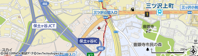 神奈川県横浜市保土ケ谷区岡沢町90周辺の地図