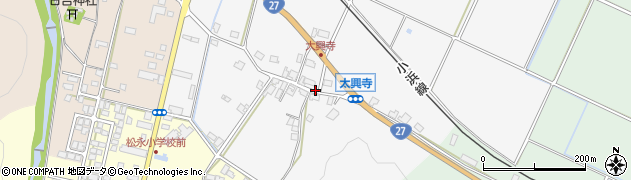 福井県小浜市太興寺周辺の地図