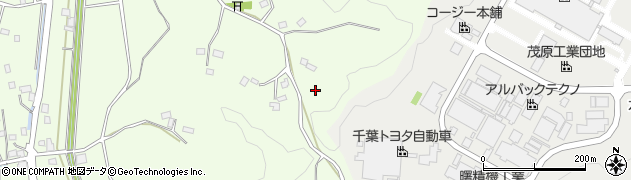 千葉県茂原市下太田618周辺の地図