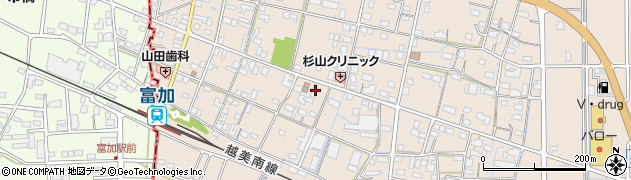 岐阜県加茂郡富加町羽生1527周辺の地図