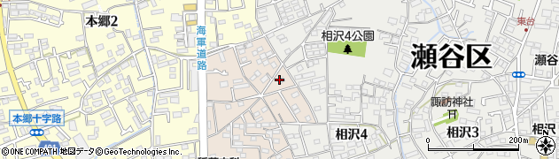神奈川県横浜市瀬谷区中央32周辺の地図