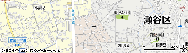 神奈川県横浜市瀬谷区中央36周辺の地図