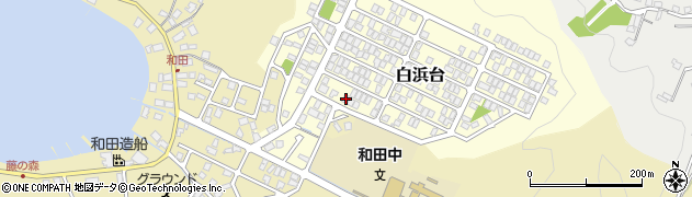 京都府舞鶴市白浜台623周辺の地図