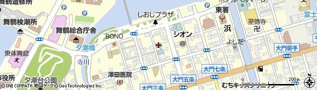 ホテルアマービレ舞鶴周辺の地図