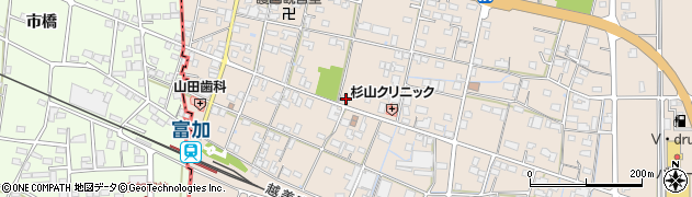 岐阜県加茂郡富加町羽生1440周辺の地図