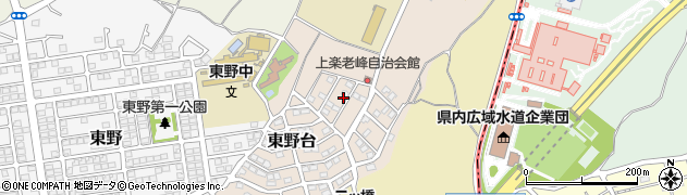 神奈川県横浜市瀬谷区東野台周辺の地図