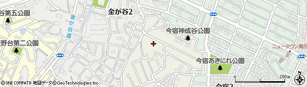 今宿神成谷第三公園周辺の地図