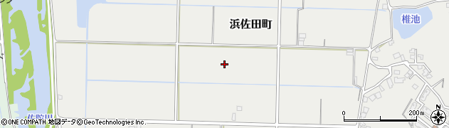 島根県松江市浜佐田町周辺の地図