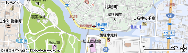 有限会社ケアサービス松江周辺の地図