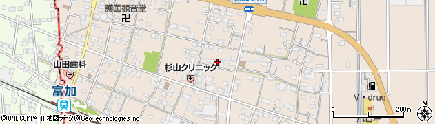 岐阜県加茂郡富加町羽生1486周辺の地図