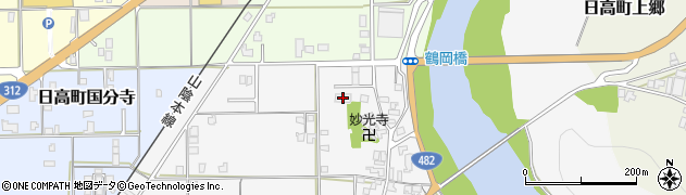 鶴岡東市営住宅周辺の地図
